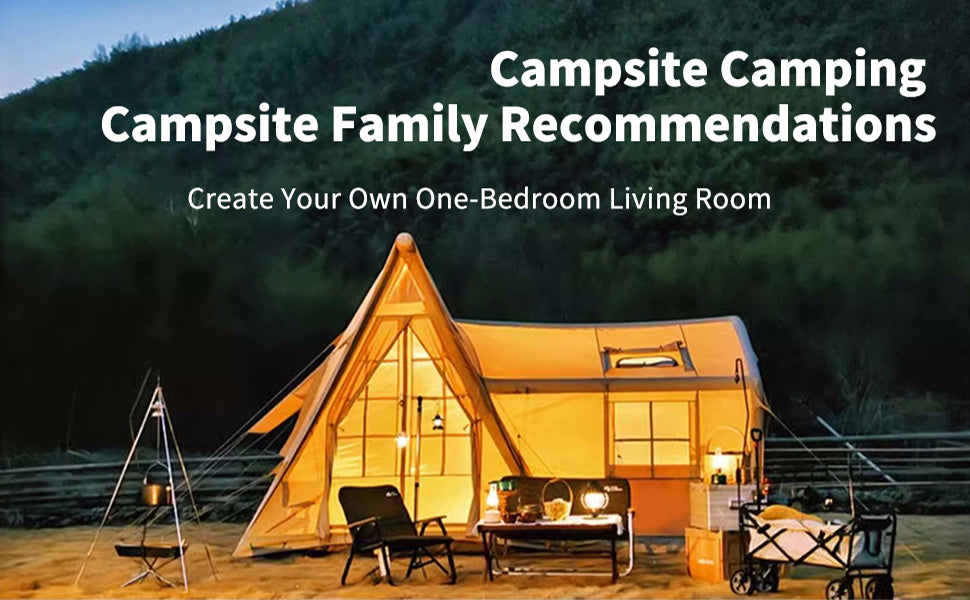Inflatable Tent for 8-10 Person - 135 SQFT Cabin Tents for Camping Instant Setup