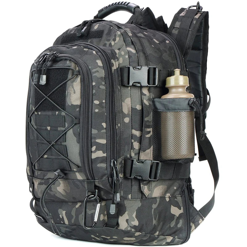 60L Military Tactical Backpack Army  Rucksack