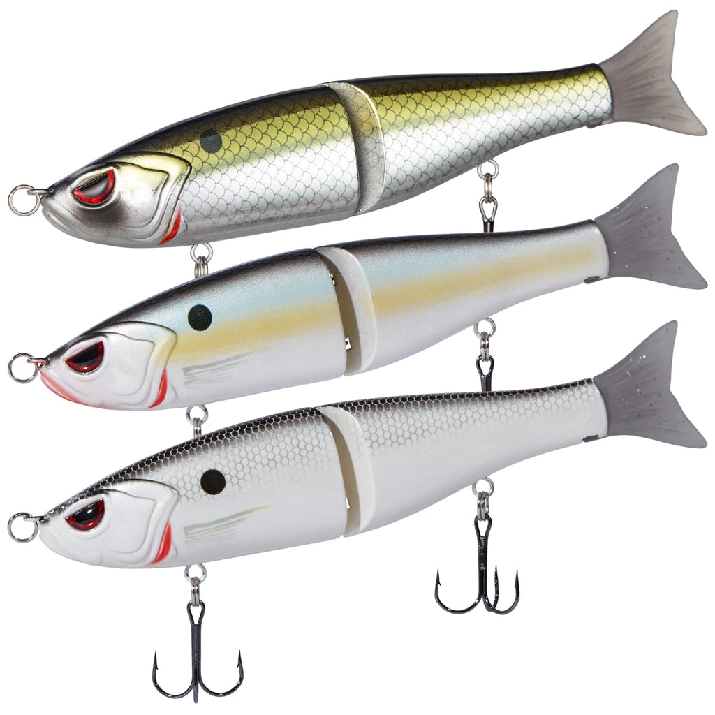 Pike Trout Glide Baits Minnow Hard Bass Fishing Lure