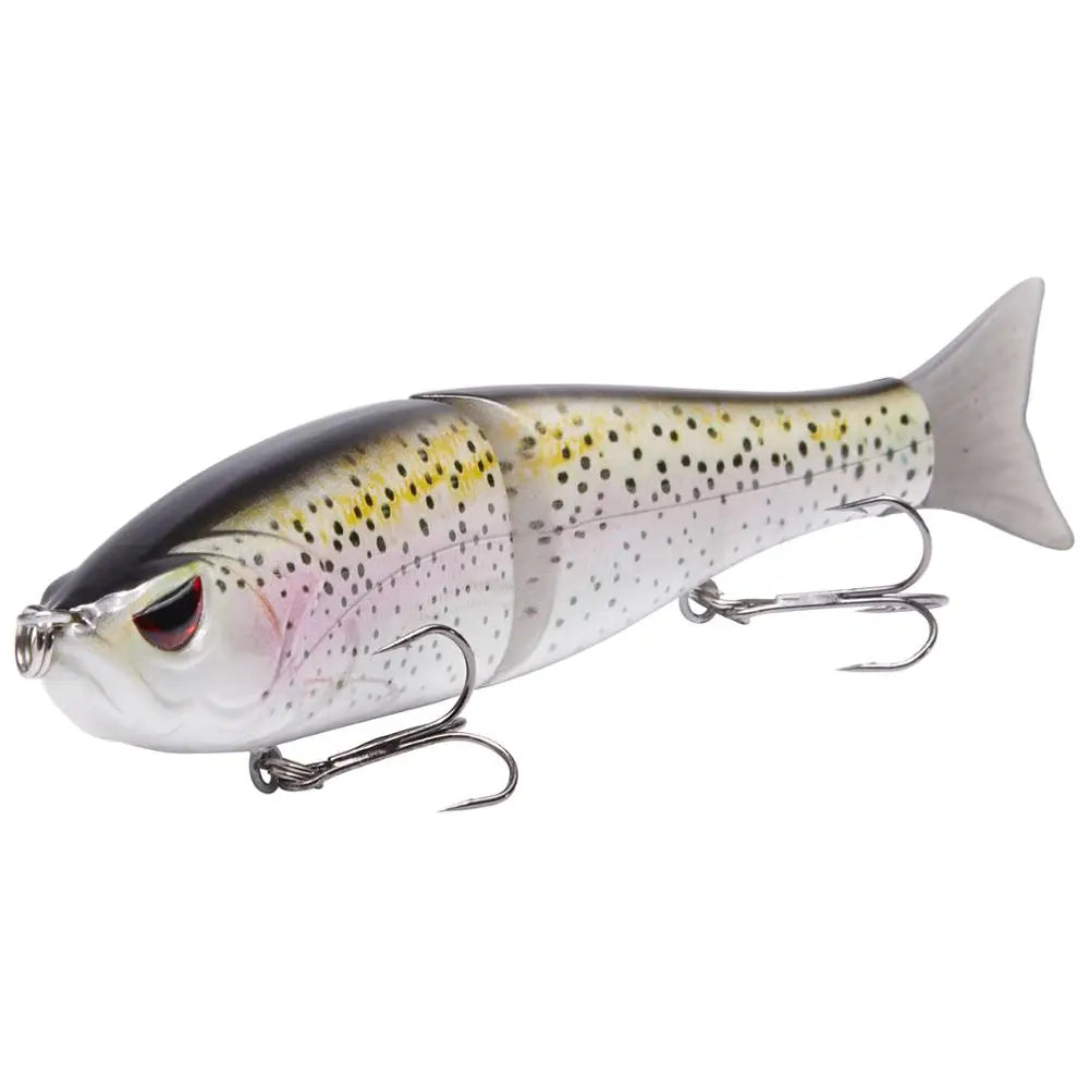 Pike Trout Glide Baits Minnow Hard Bass Fishing Lure