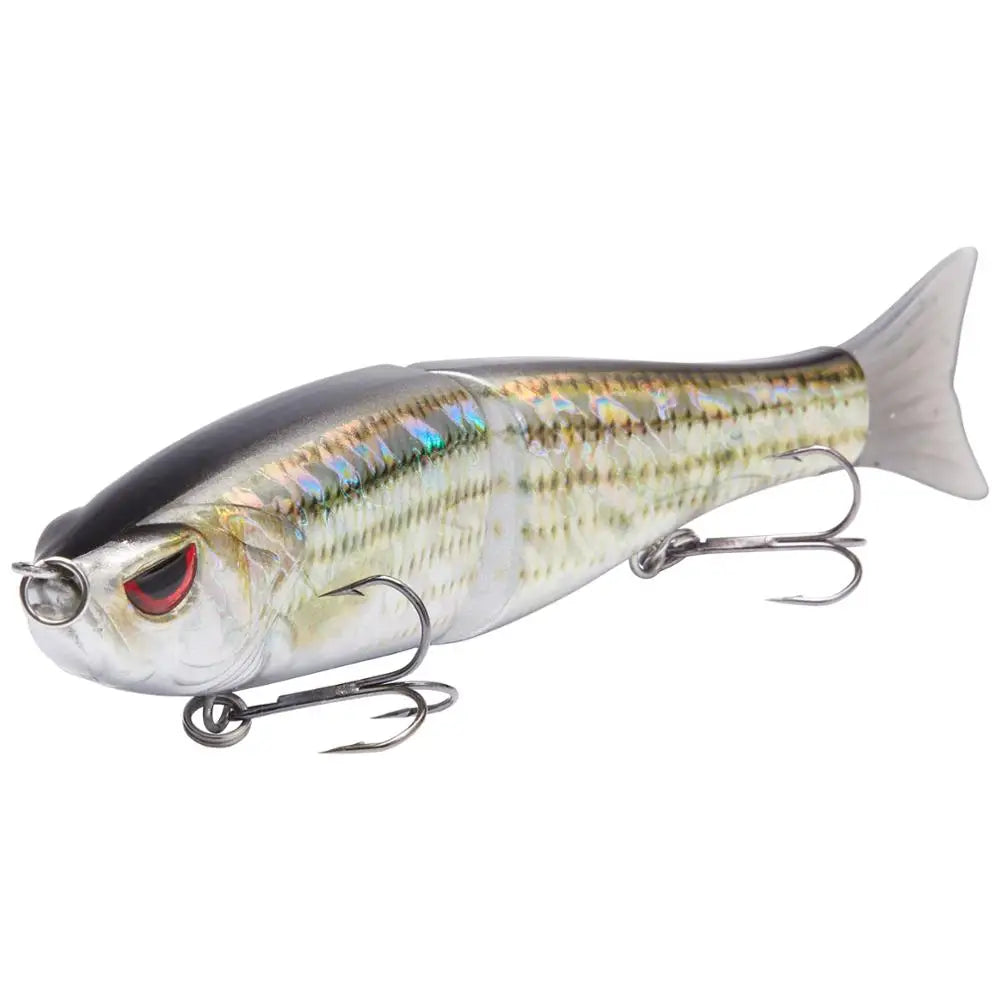 Pike Trout Glide Baits Minnow Hard Bass Fishing Lure