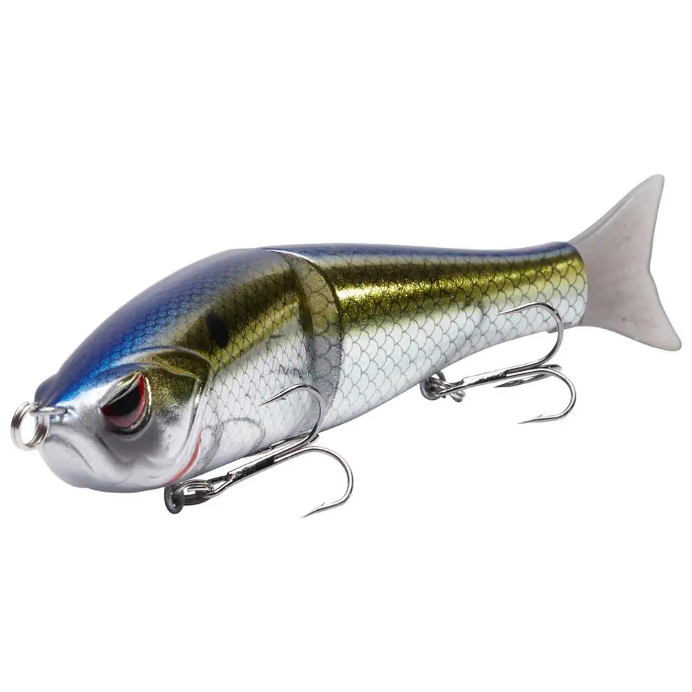 Pike Trout Glide Baits Minnow Hard Bass Fishing Lure