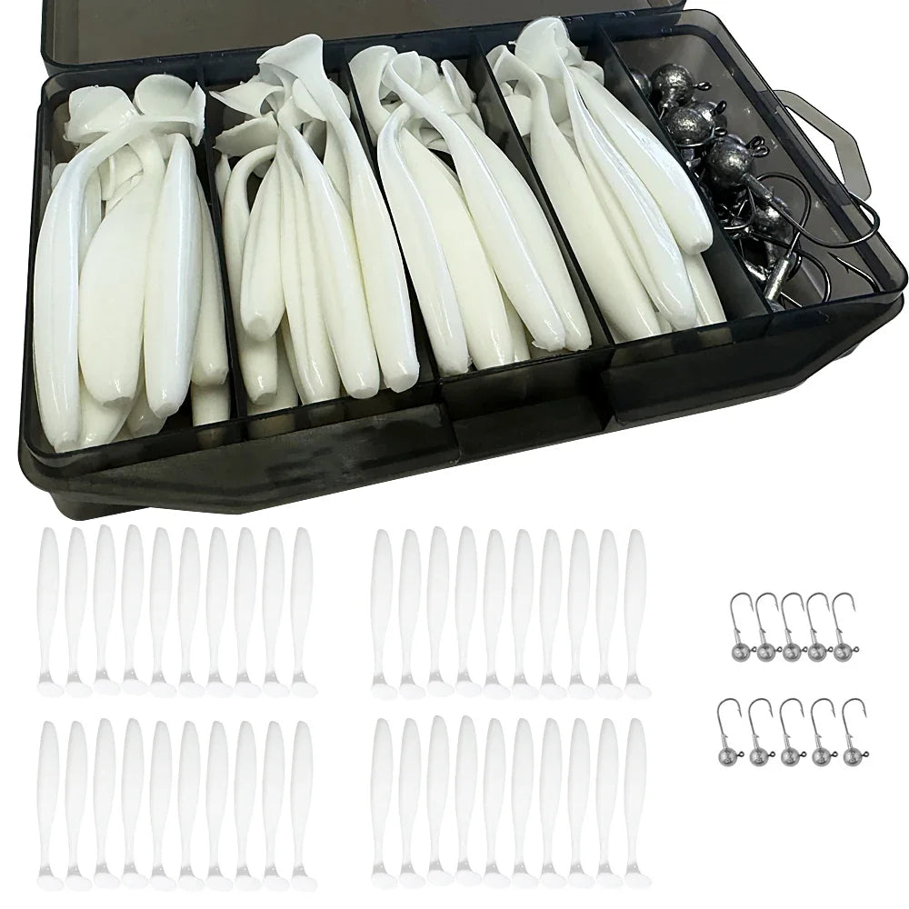 50PCS/Box Metal Jig Bait