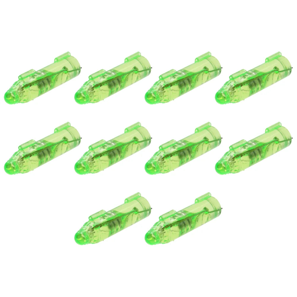 1-10PCS Underwater Mini Fish Attraction Indicator Lure LED Flashing Light Bait Fishing