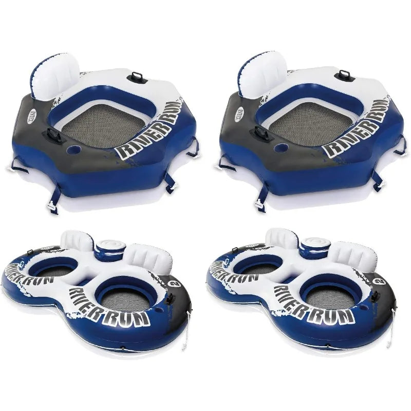 Floating Tube 2 Pack River Run II 2 Person