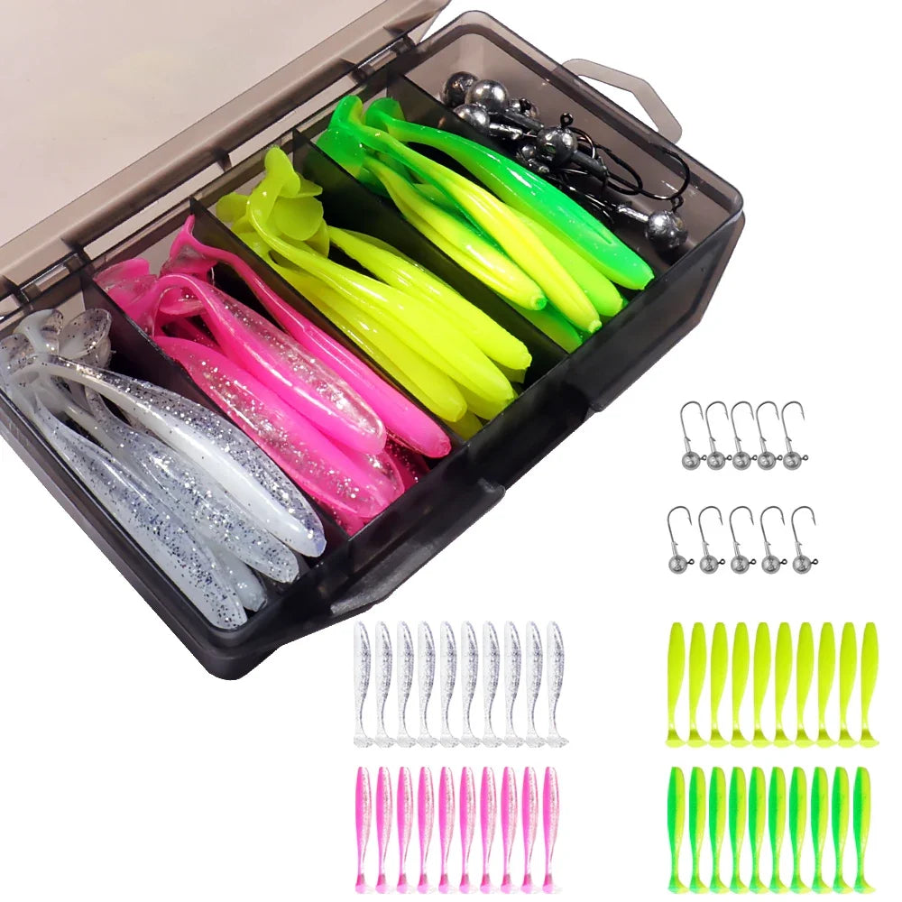 50PCS/Box Metal Jig Bait