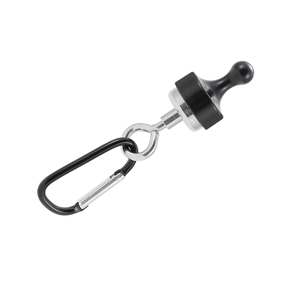 Magnetic Lanyard Clip Pulling Force Mini Magnetic Hooks D Shape Multipurpose