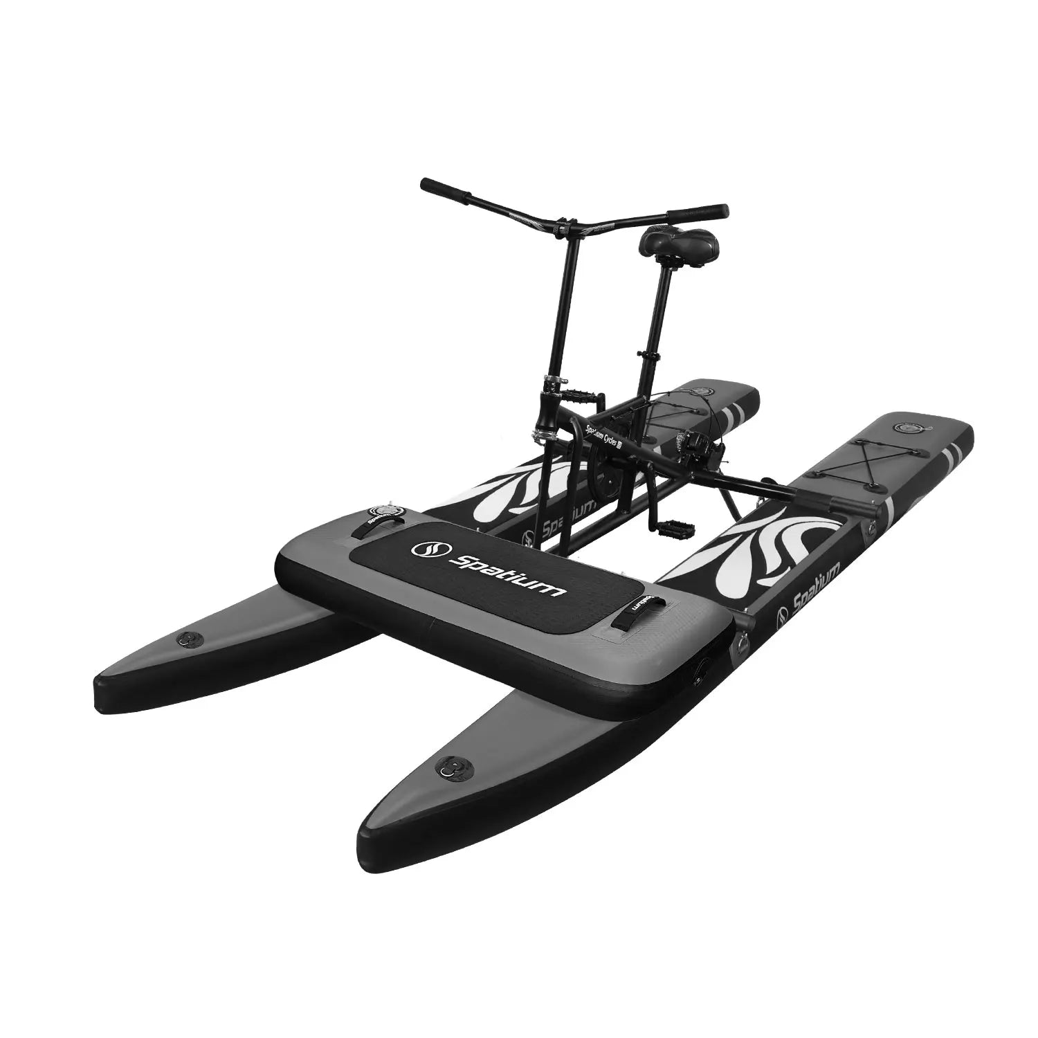 Spatium Sup Water Bike 2.0 Inflatable Pedal Boat Inflatable Pedal Kayak Water Bikes for Lake Fishing Pedal Boat More Stable