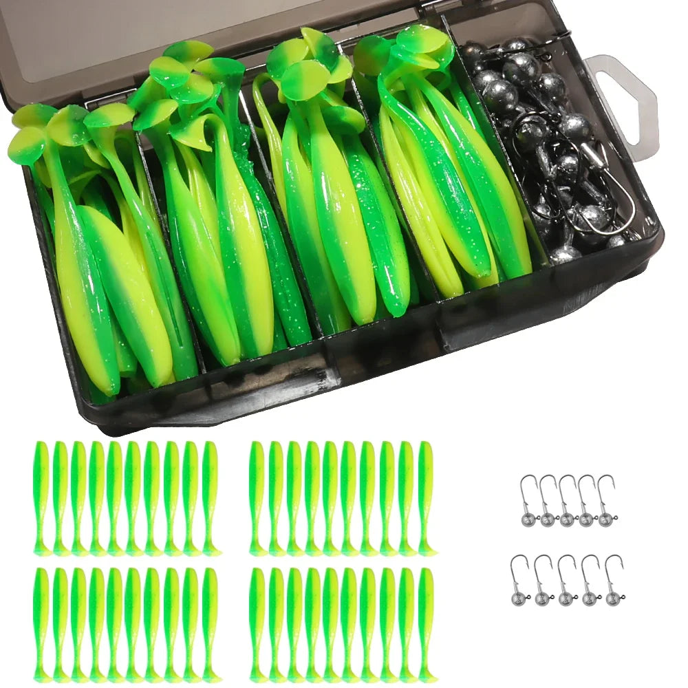 50PCS/Box Metal Jig Bait