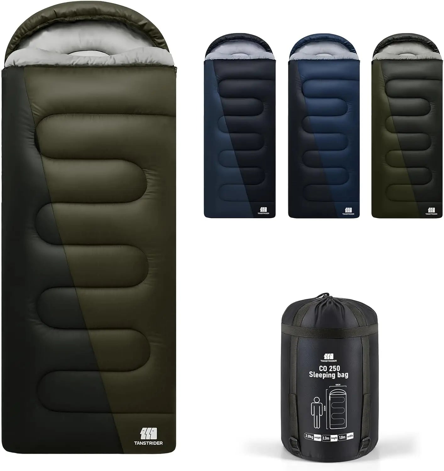 0 Degree XXL Winter Sleeping Bags for Adults Cold Weather