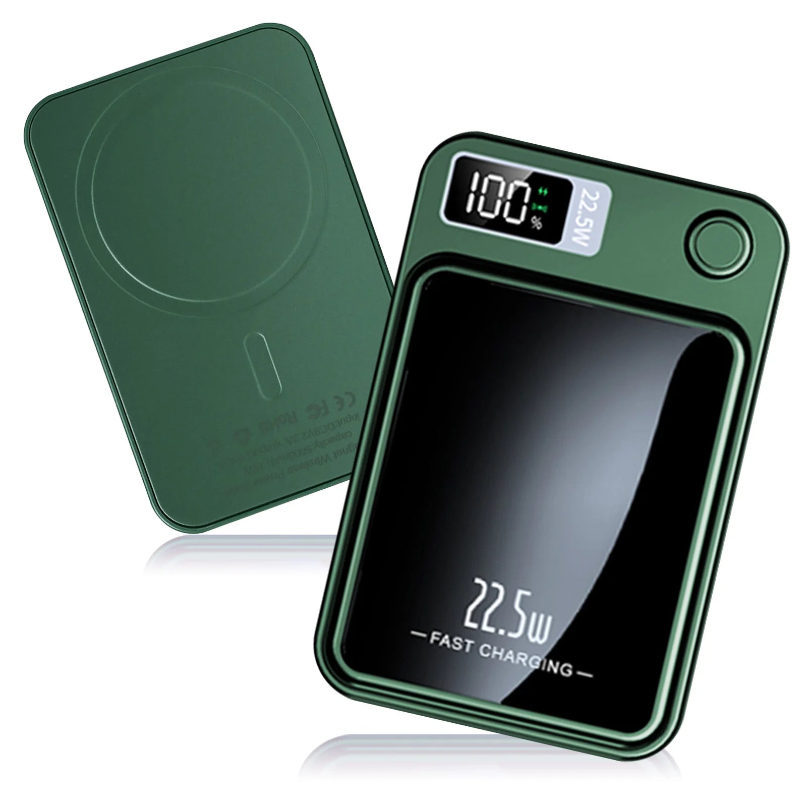 100000mAh Magnetic Power Bank Wireless Portable 22.5W Fast Charger