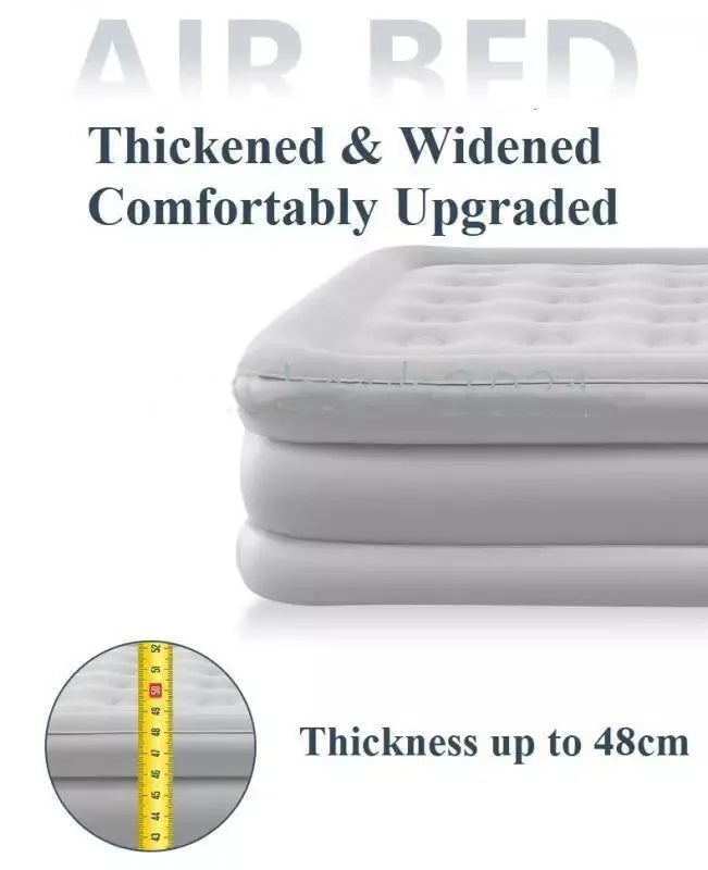 Queen Size Air Mattress Sofa Bed for Outdoor Indoor Portable Inflatable