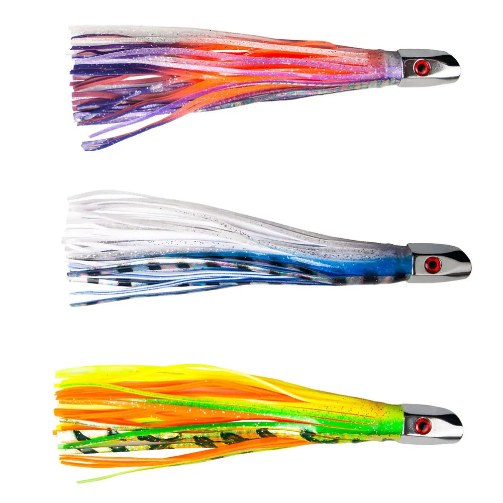 Sea Fishing Lure Copper Head Octopus Big Game Drag Fishing Marlin Tuna Trolling Lure