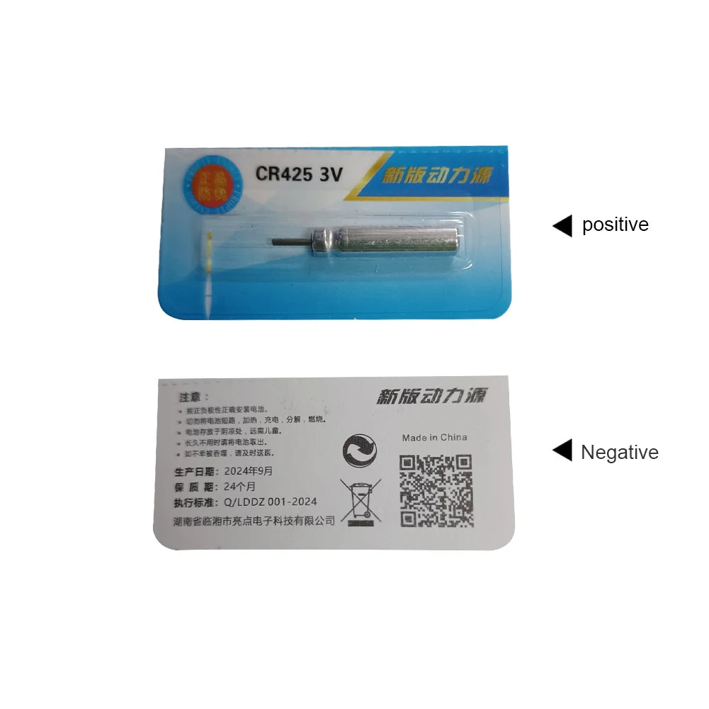 10-100PCS Fishing Floats Battery CR425 Night Fishing Floats Light Luminous