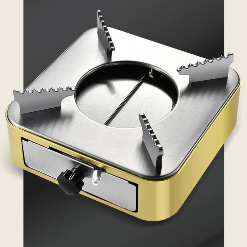 Stainless Steel Camping Solid Liquid Alcohol Stove Spirit Burner