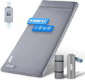 Self-Inflating Sleeping Pad 3.2' Thick Memory Foam with Pump & Pillow, Compact Camping Mattress for Hiking Travel