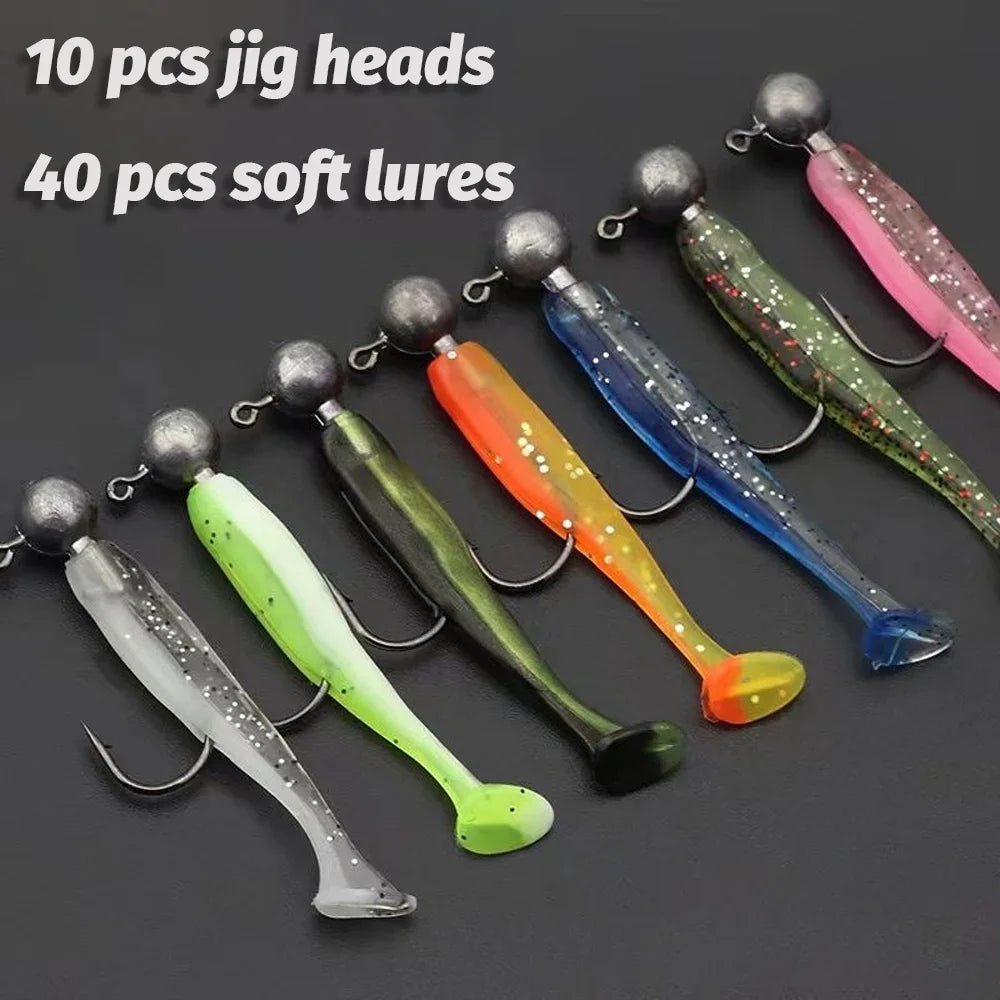 50PCS/Box Metal Jig Bait