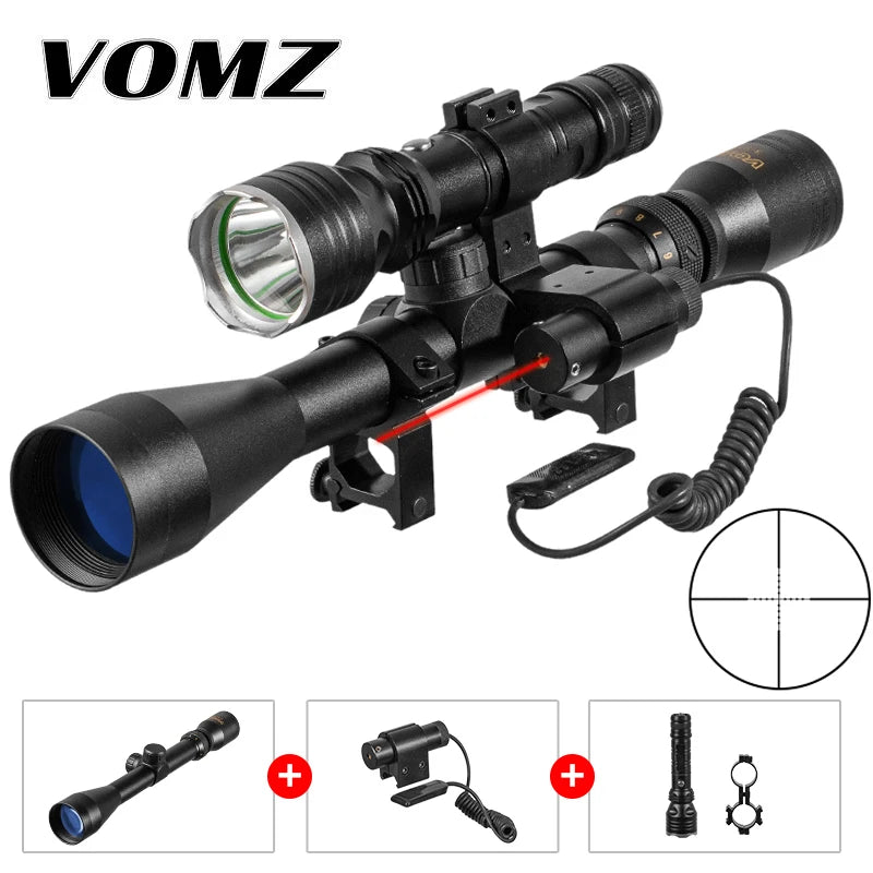 3-9X40 Scope Wire Rangefinder Reticle Hunting
