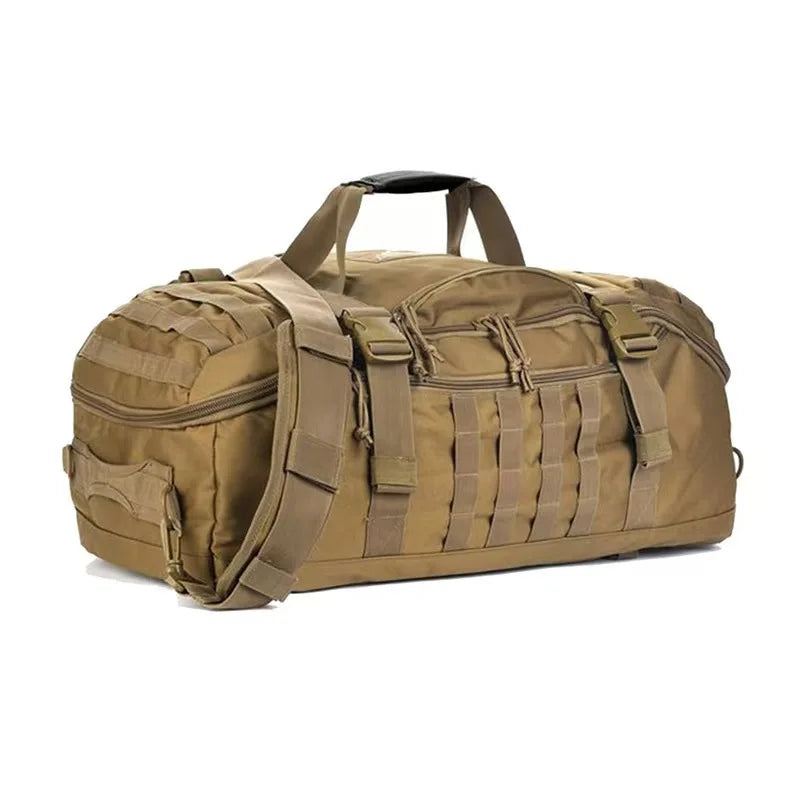 45L Large Capacity Durable 3-in-1 Duffle Backpack