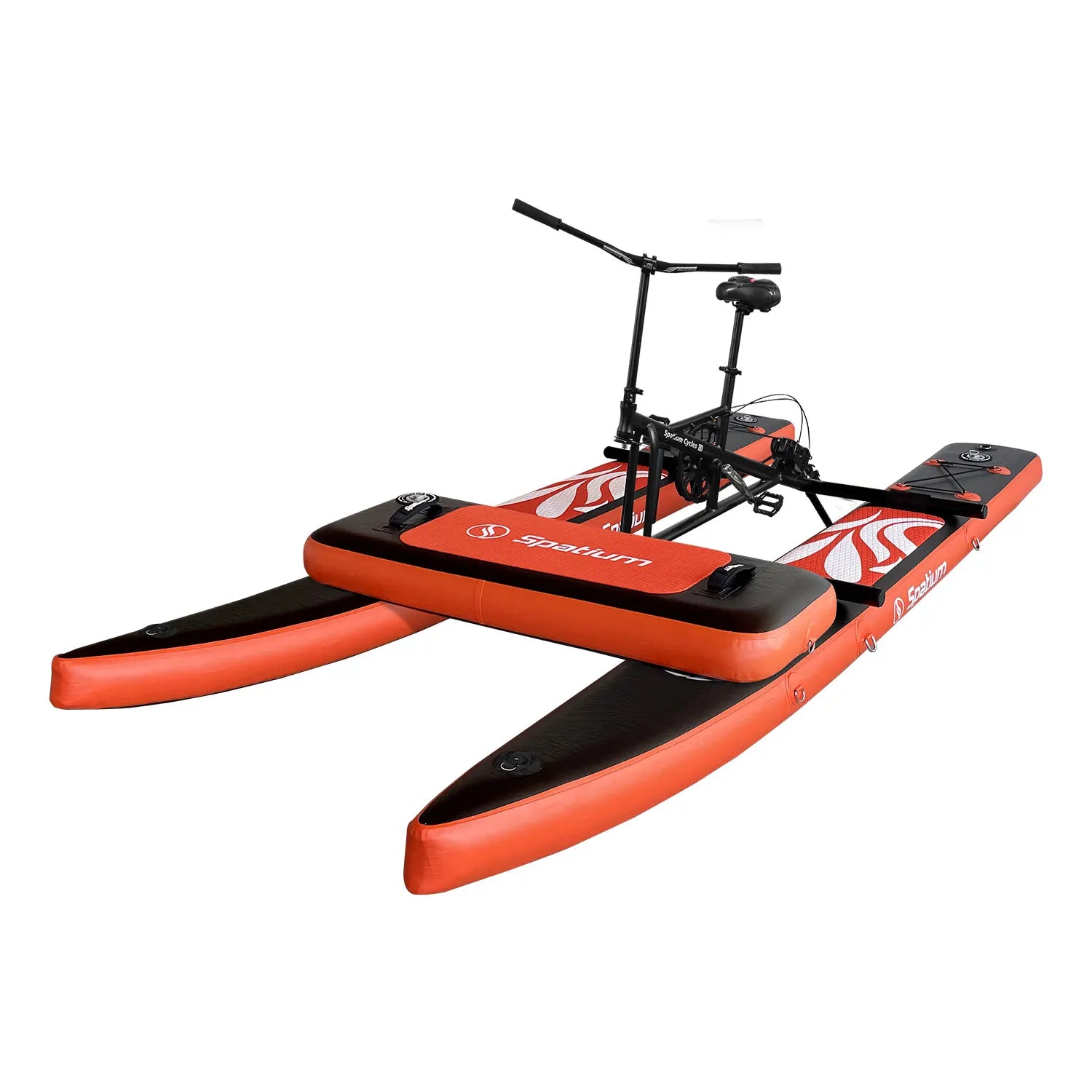 Spatium Sup Water Bike 2.0 Inflatable Pedal Boat Inflatable Pedal Kayak Water Bikes for Lake Fishing Pedal Boat More Stable
