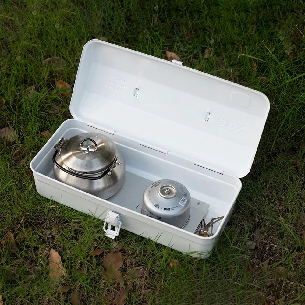 0.8L Portable Hiking Kettle 304 Stainless Steel Ultralight Coffee Kettle