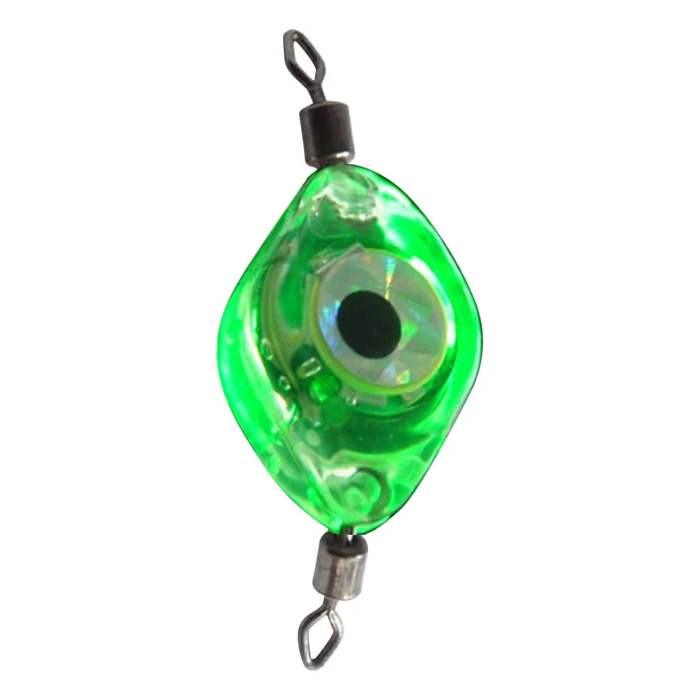 LED Fishing Bait Light Eye Shape Fishing Lure Light LED Waterproof Sensing Deep Drop for Seawater Freshwater for Underwater