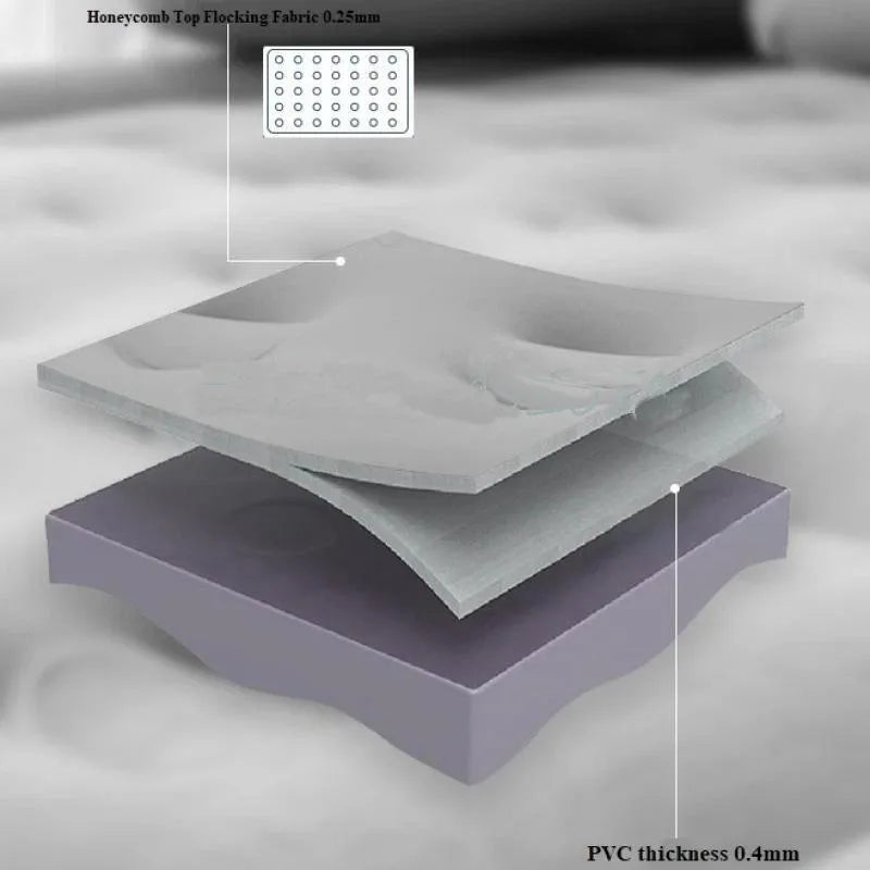 Queen Size Air Mattress Sofa Bed for Outdoor Indoor Portable Inflatable