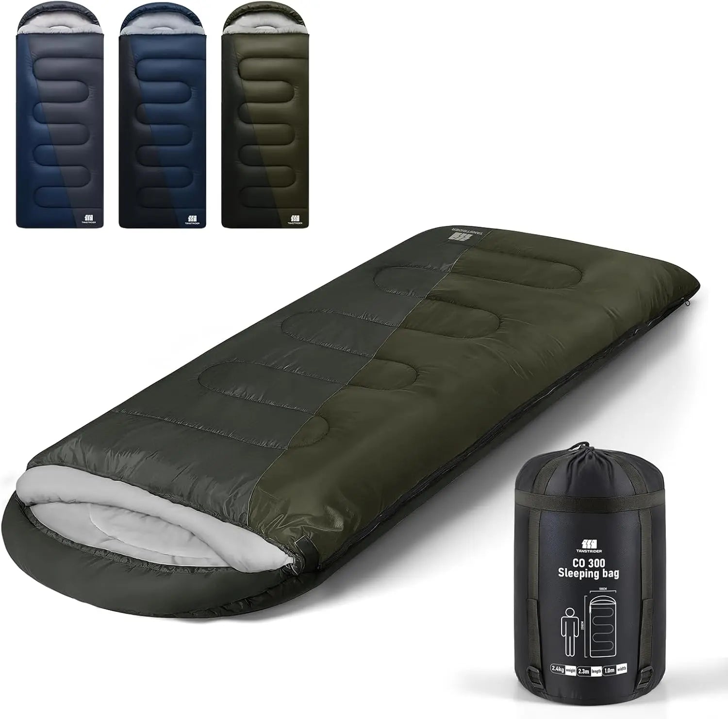 0 Degree XXL Winter Sleeping Bags for Adults Cold Weather
