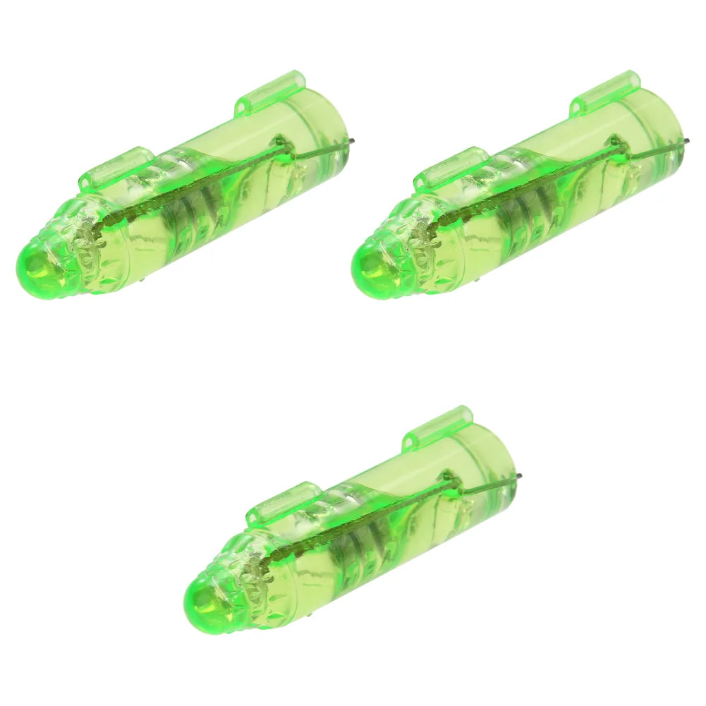 1-10PCS Underwater Mini Fish Attraction Indicator Lure LED Flashing Light Bait Fishing