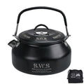 0.8L Portable Hiking Kettle 304 Stainless Steel Ultralight Coffee Kettle