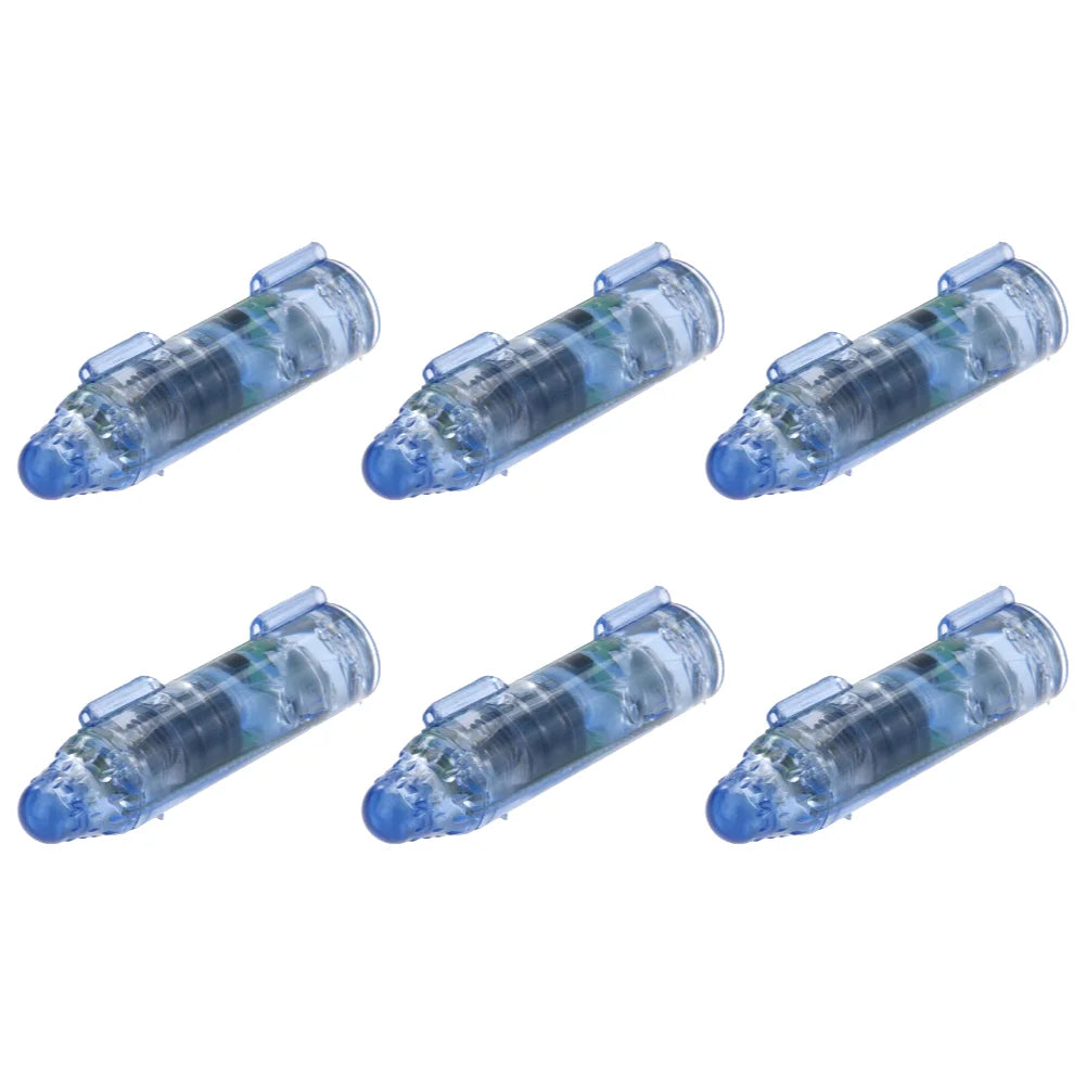 1-10PCS Underwater Mini Fish Attraction Indicator Lure LED Flashing Light Bait Fishing