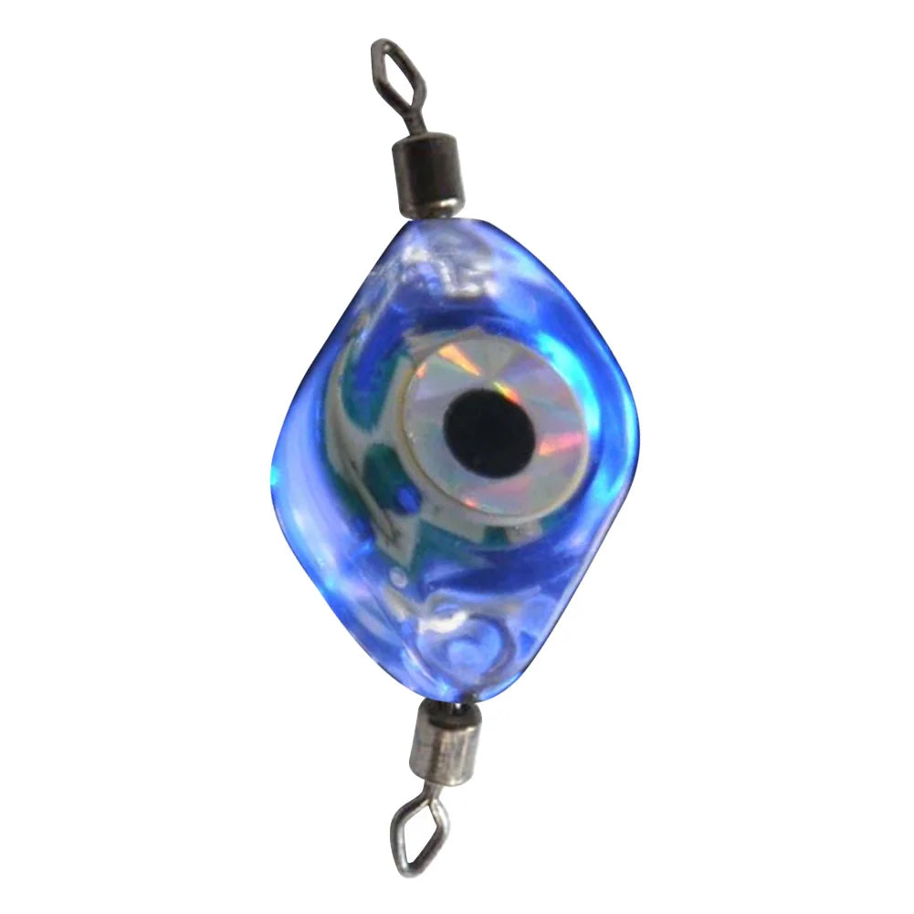 LED Fishing Bait Light Eye Shape Fishing Lure Light LED Waterproof Sensing Deep Drop for Seawater Freshwater for Underwater