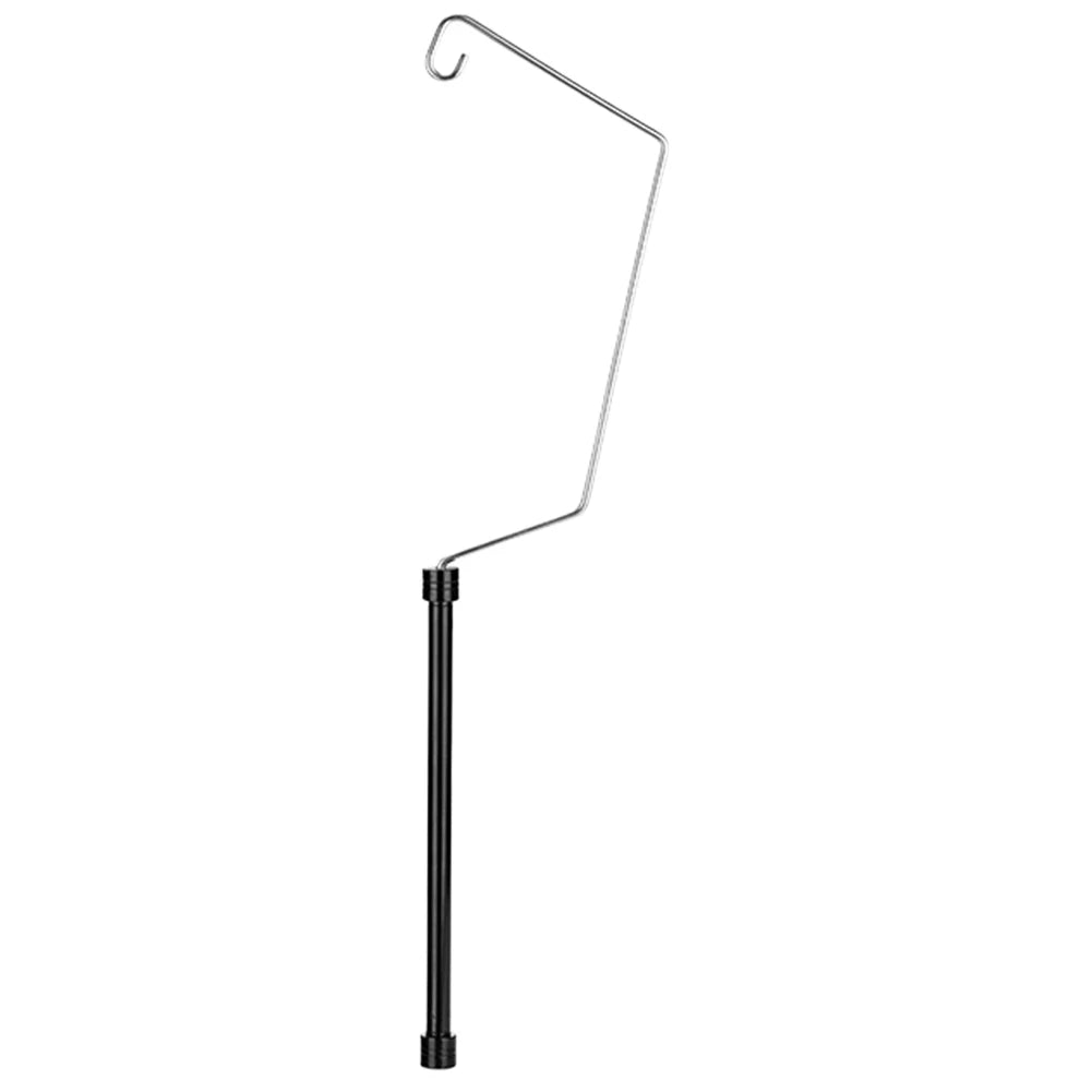 IGT Table Lantern Stand Aluminum Alloy Camping Light Holder Hanging Pole