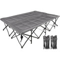 2 Person Extra Wide Camping Cots for Adults 500lbs XXXL Cots Portable for Indoor Office