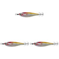 3-1Pcs Squid Jig Hook Fishing Lure Luminous 8cm 9.5g Artificial Fake Octopus Lures Wood Shrimp Cuttlefish