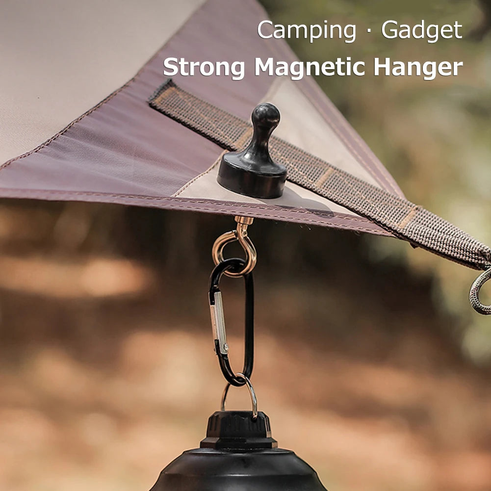 Magnetic Lanyard Clip Pulling Force Mini Magnetic Hooks D Shape Multipurpose