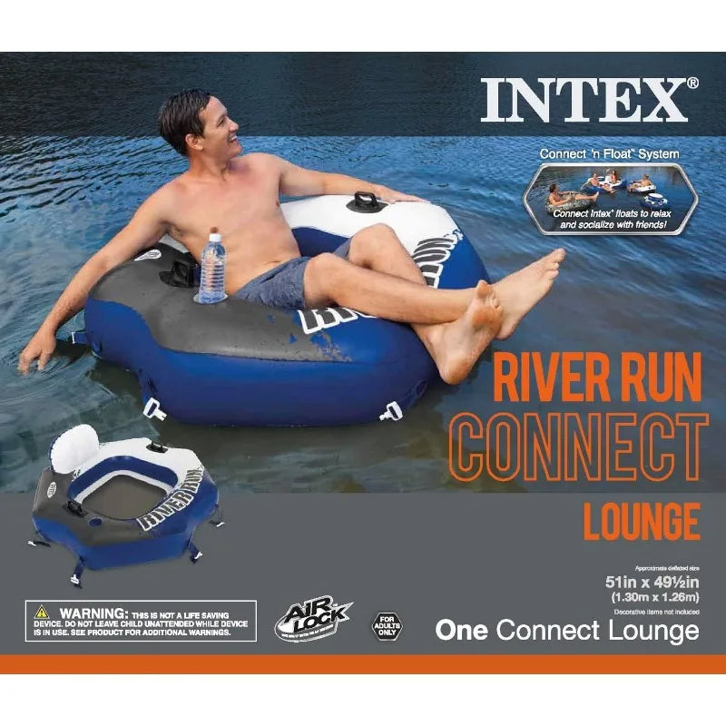Floating Tube 2 Pack River Run II 2 Person