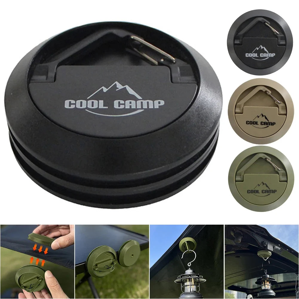 Versatile Lightweight Outdoor Magnetic Hook Ideal for Camping