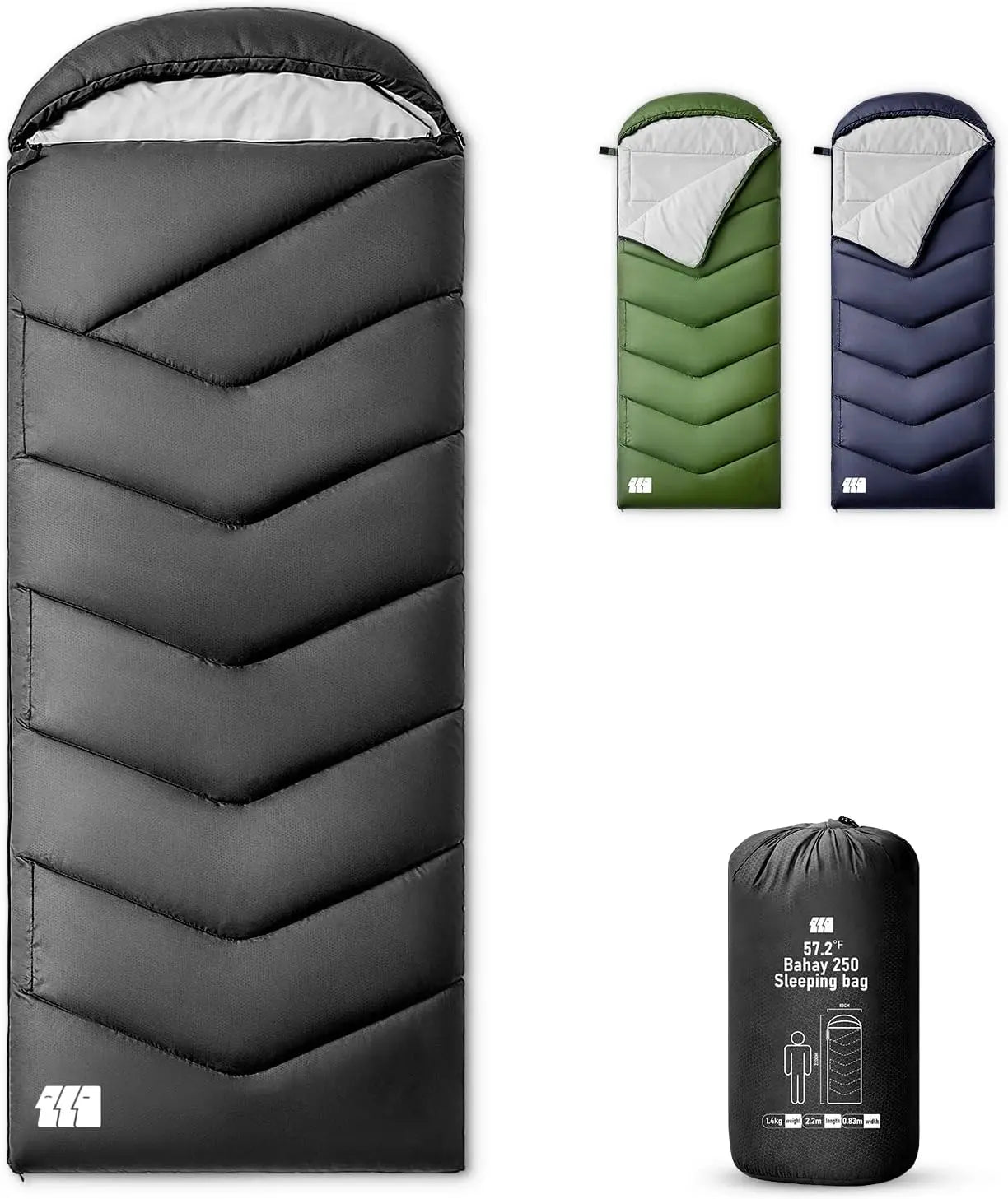 0 Degree XXL Winter Sleeping Bags for Adults Cold Weather