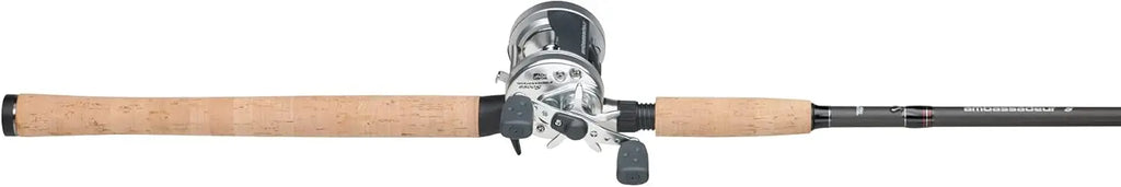Professional Baitcasting Fishing Reel and Rod Combo with Smooth Drag System