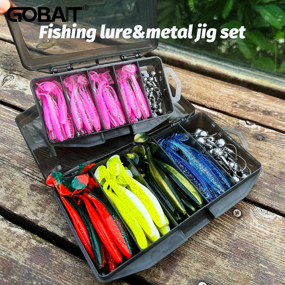 50PCS/Box Metal Jig Bait