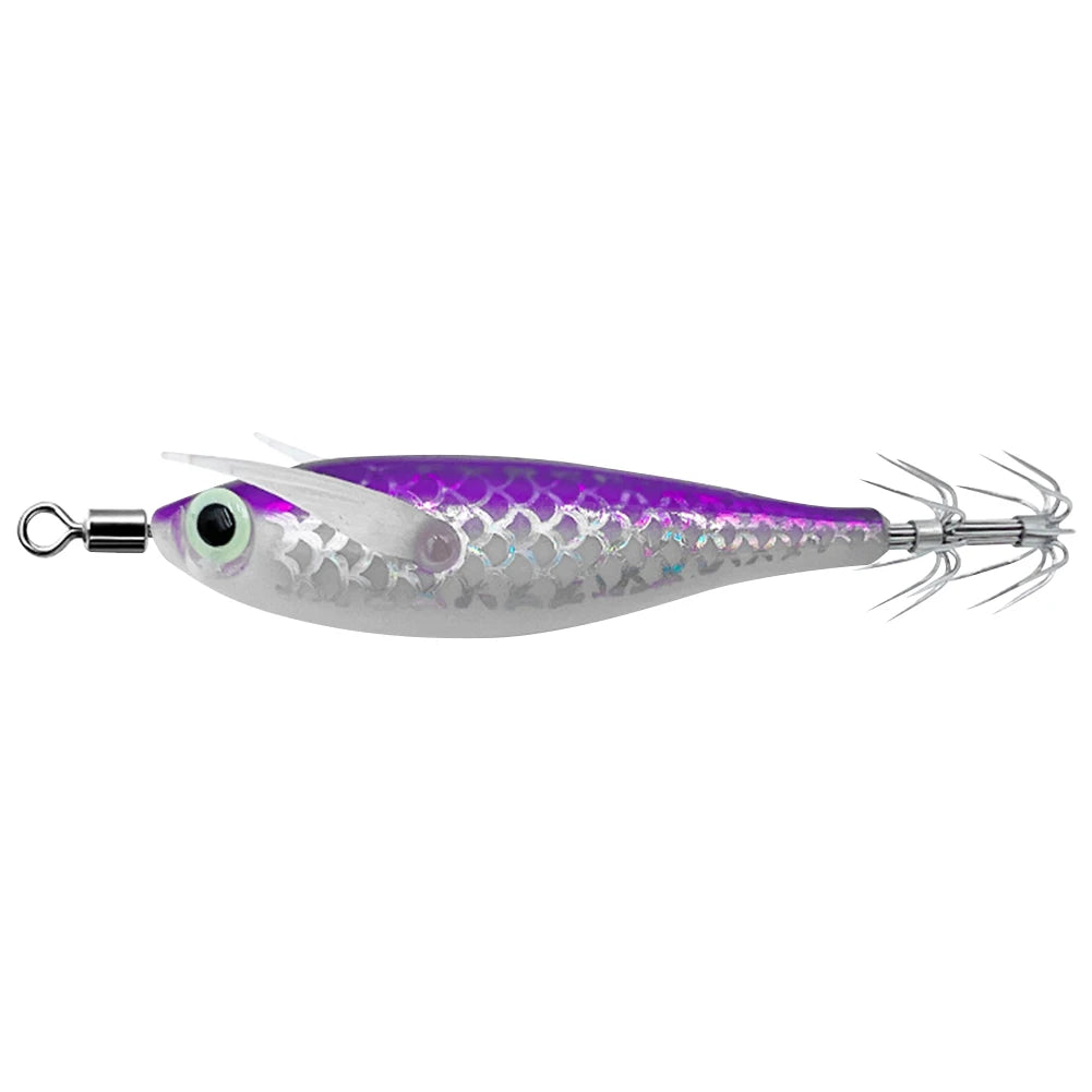 Luminous Squid Hook Cuttlefish Attracting Lure Double Hook Glow In The Dark