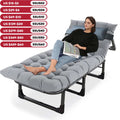 4-Position Folding Camping Bed