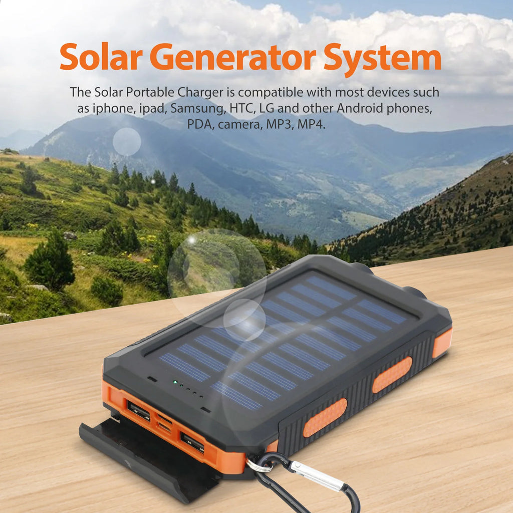 Portable Solar Charger - Waterproof