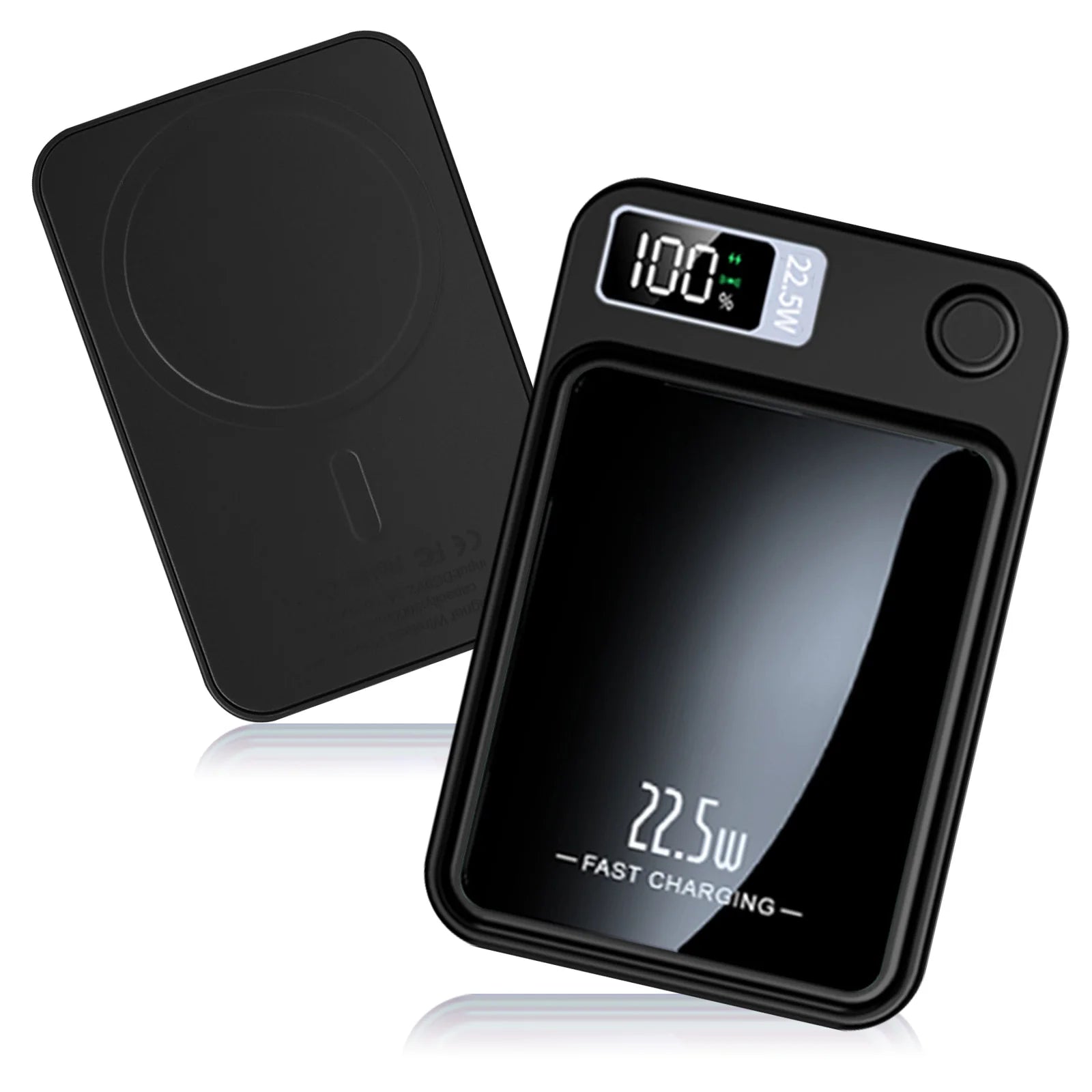 100000mAh Magnetic Power Bank Wireless Portable 22.5W Fast Charger