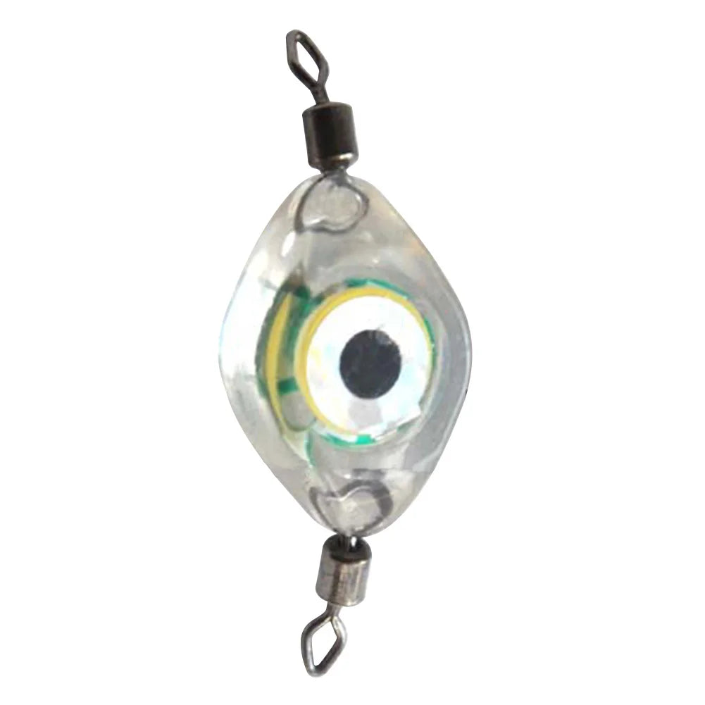 LED Fishing Bait Light Eye Shape Fishing Lure Light LED Waterproof Sensing Deep Drop for Seawater Freshwater for Underwater