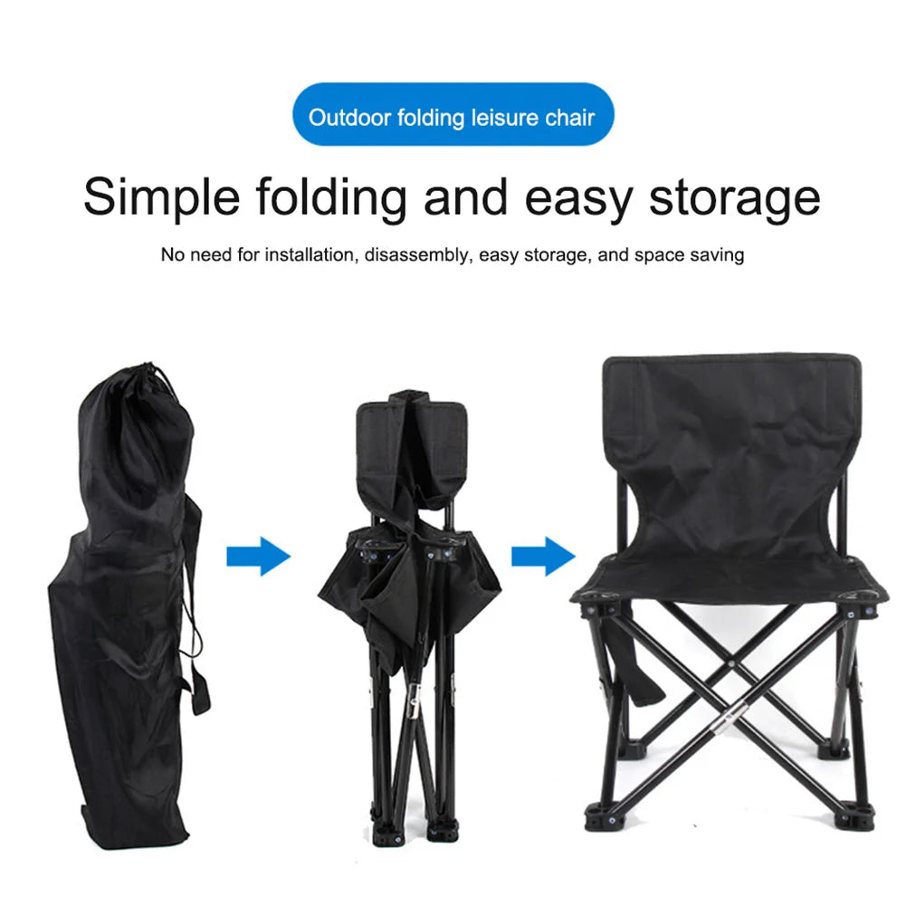 Multifunctional Relaxing Chair Strong Load-bearing Portable Folding Chair Furniture Easy Storage