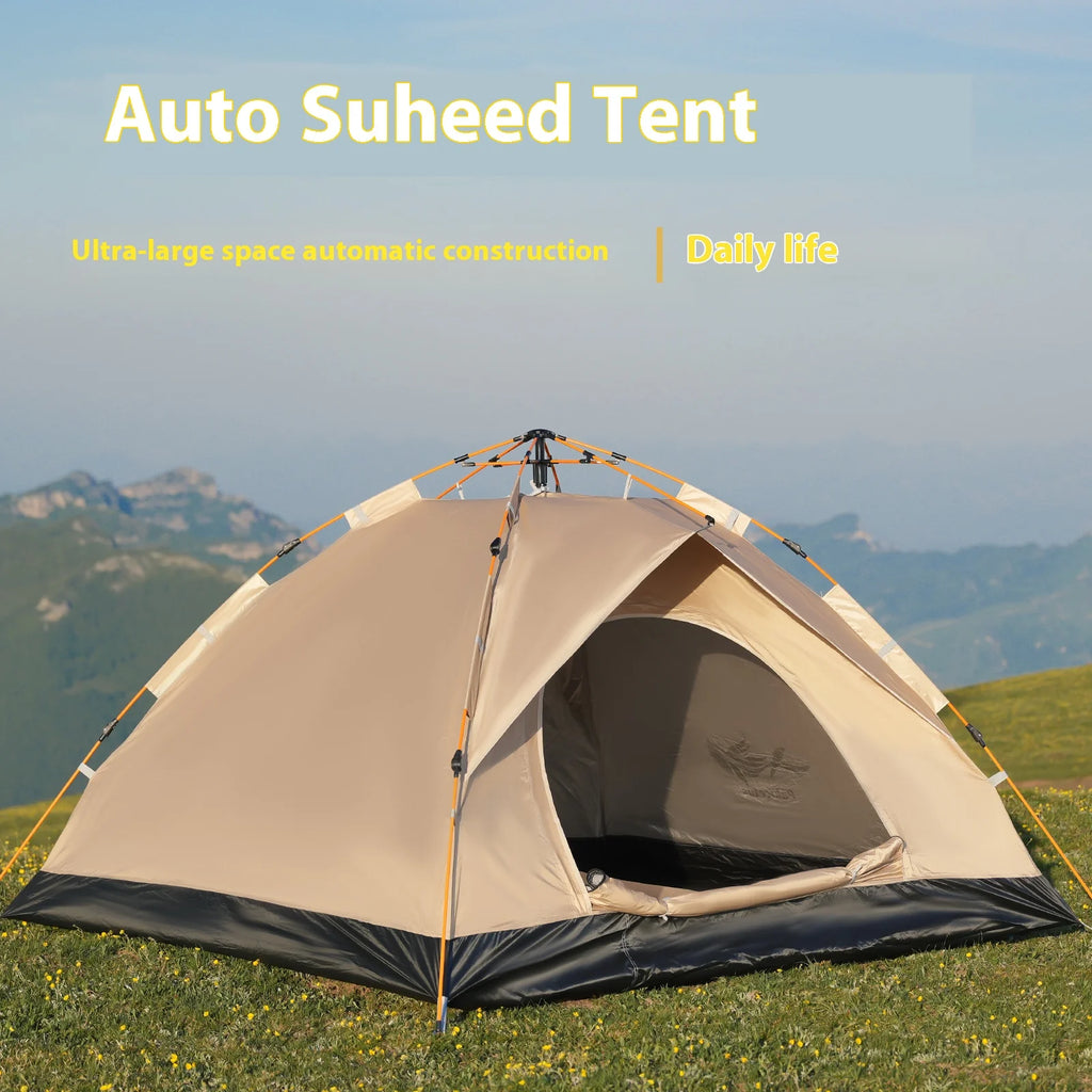 2-4 Person Camping Windproof Tents, Easy To Set Up, lightweight Camping Tent