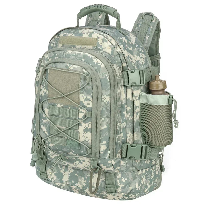 60L Military Tactical Backpack Army  Rucksack