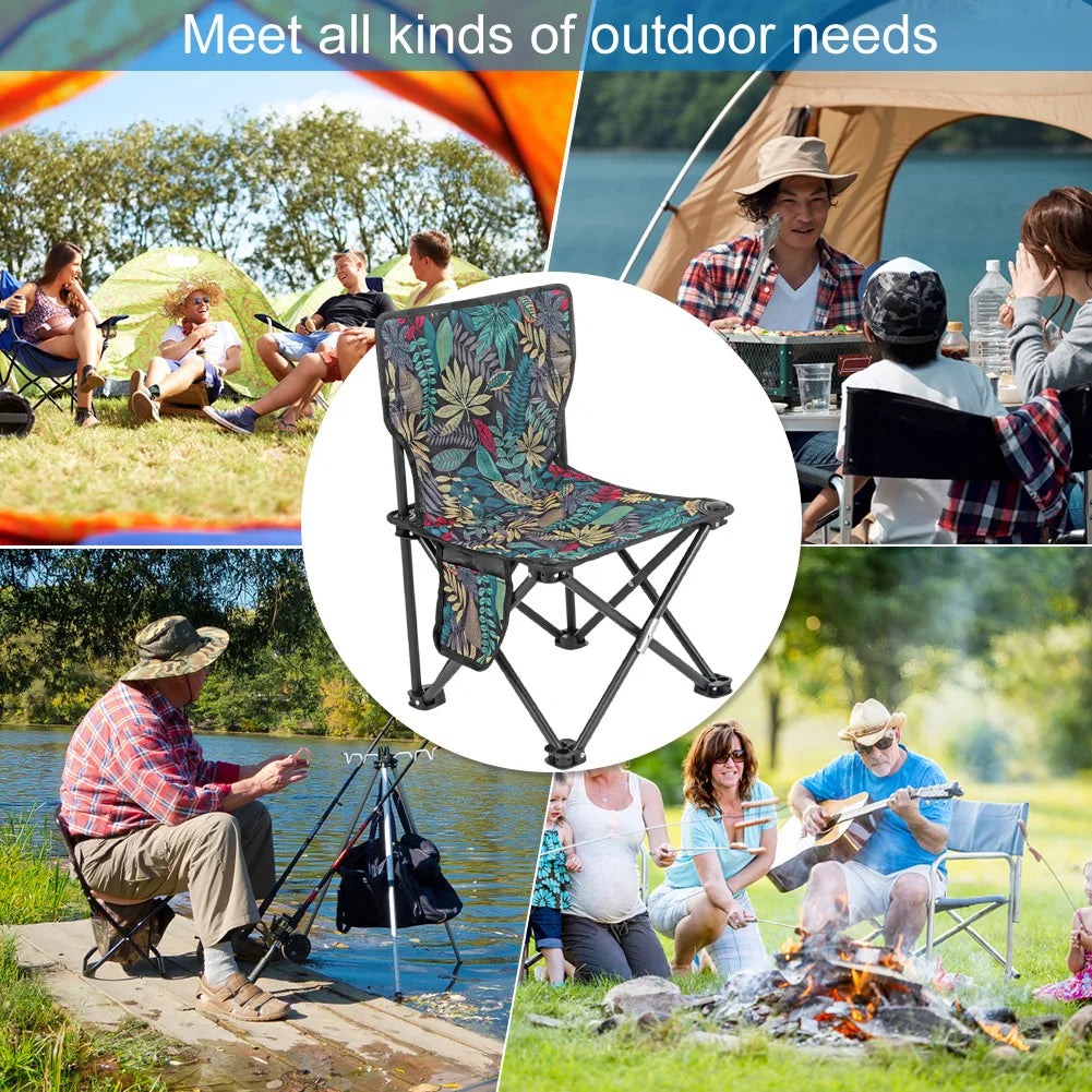 Multifunctional Relaxing Chair Strong Load-bearing Portable Folding Chair Furniture Easy Storage